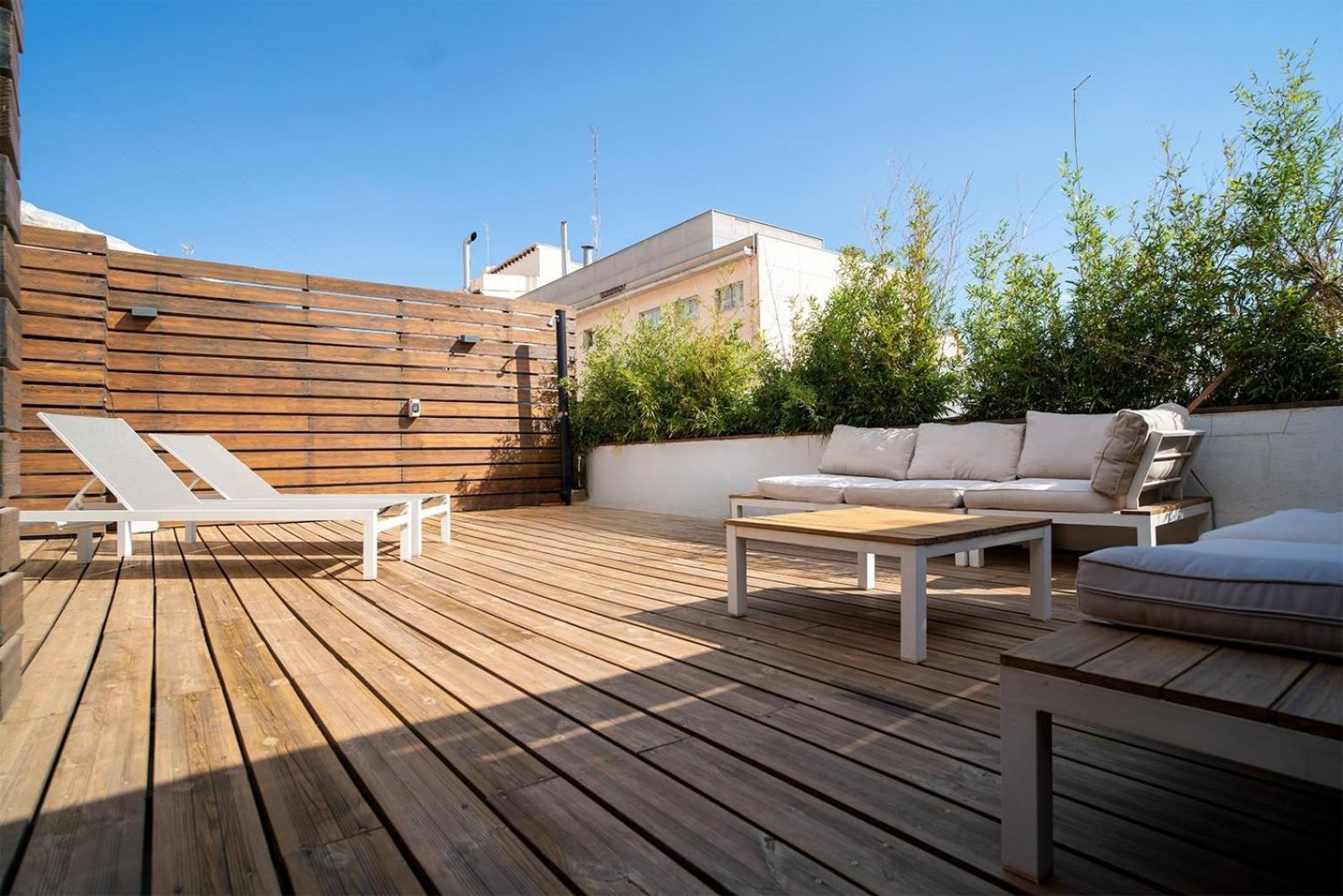 דירות ולנסיה Atico Con Terraza Y Jacuzzi En El Centro חדר תמונה